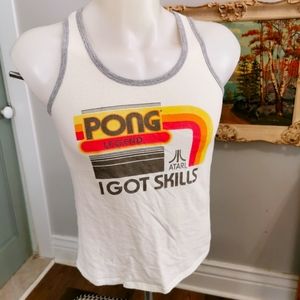 Retro Atari Pong tanktop